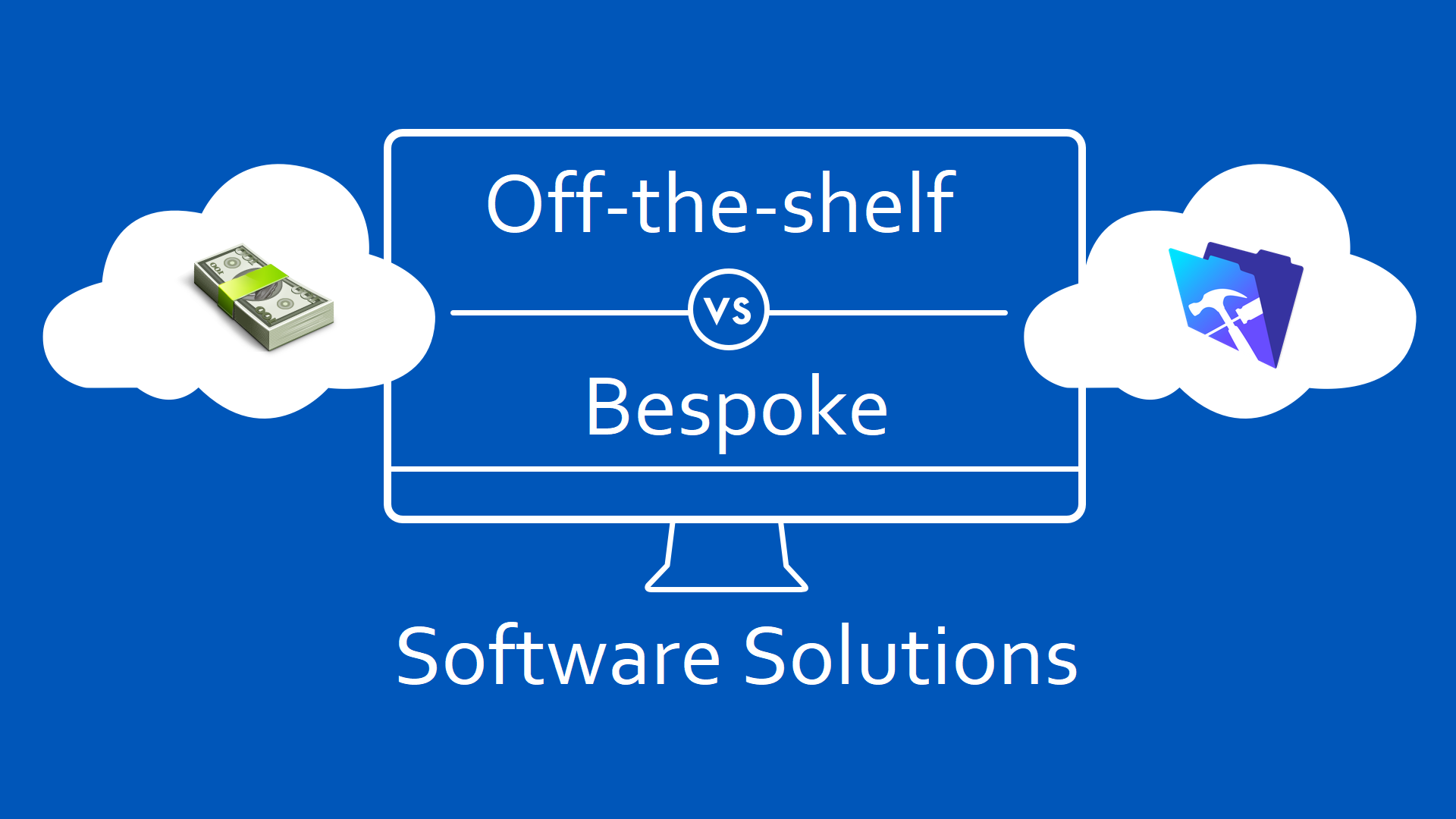 off the shelf vs bespoke software